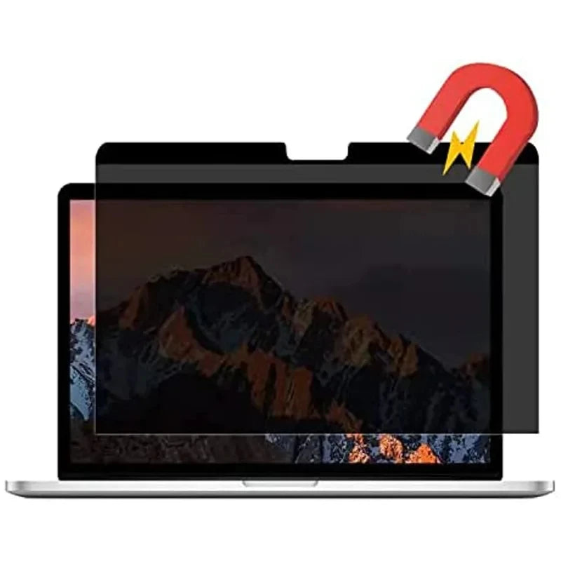 Magnetic Privacy Screen Protector for MacBook – Anti-Peep Filter, Air & Pro