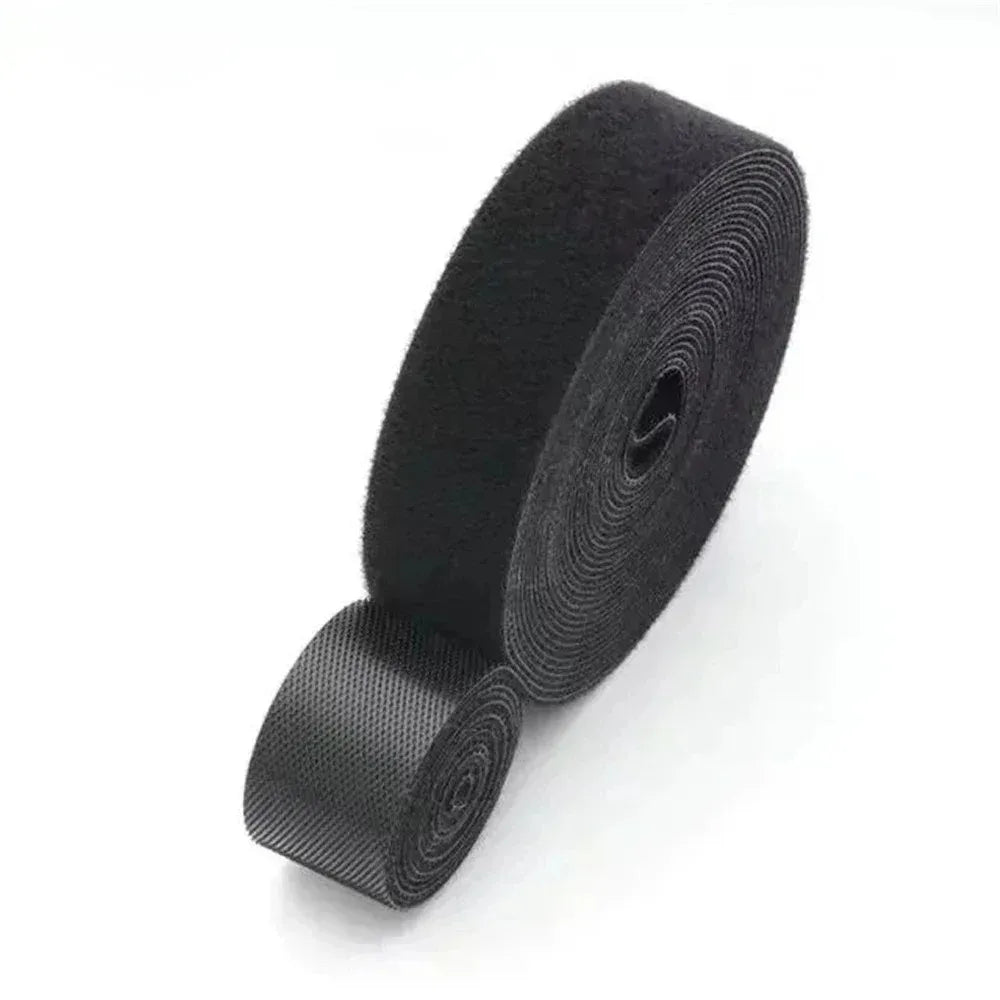Reusable Cable Winder Tape – Nylon Hook & Loop Roll, 5m