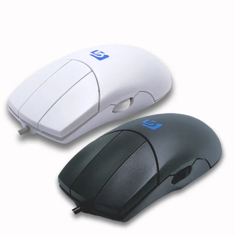 MiFuny Wired CAD Mouse — 1600 DPI, 3-Button Side Scroll, Ergonomic for Drawing & Modeling