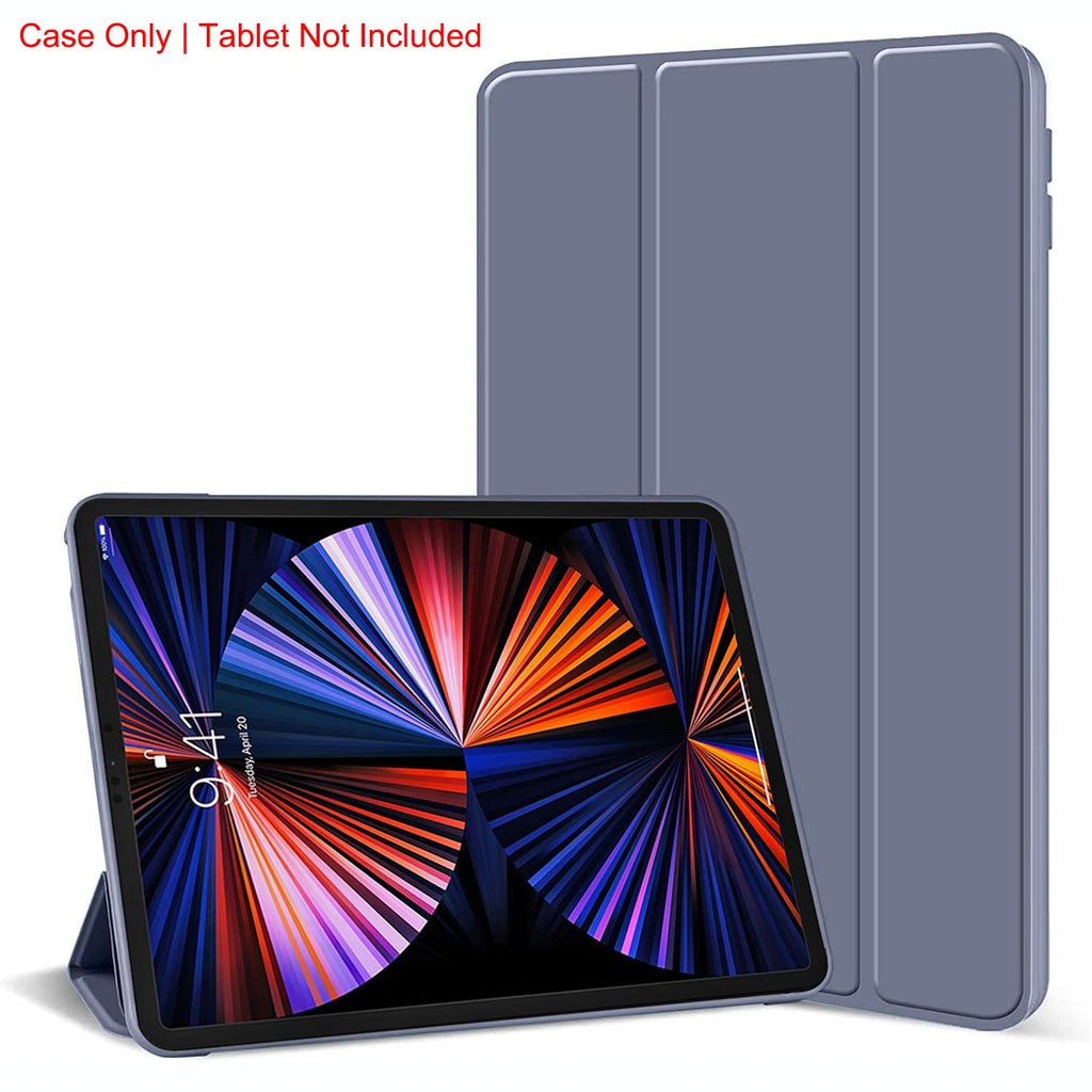 Tri-fold iPad Pro 12.9" Case – Magnetic Stand, PU Leather, 2018–2022