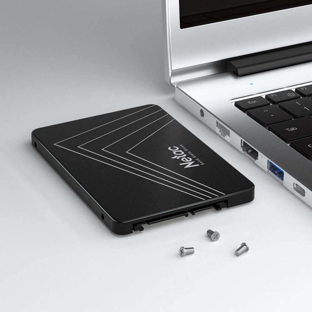 Netac Internal SSD — SATA III 2.5”, 128GB to 2TB, Up to 560MB/s for Laptop & Desktop