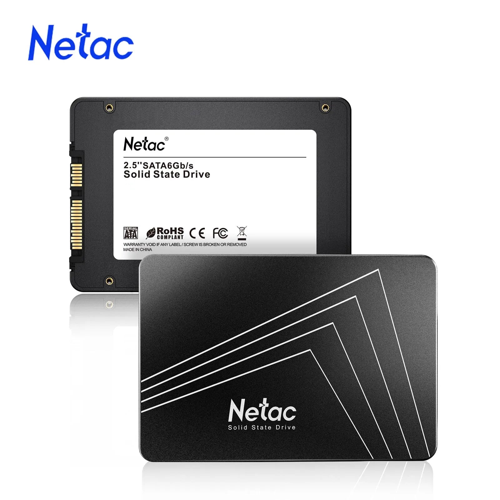 Netac Internal SSD — Up to 2TB SATA3 for Laptop & Desktop