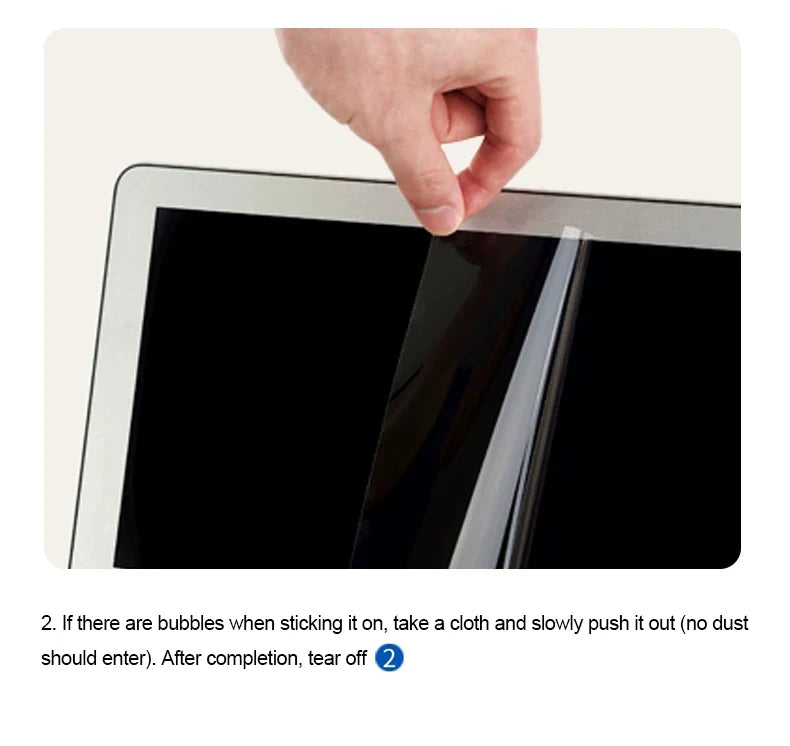 MacBook Screen Protector – Ultra-Clear Soft Film for Air & Pro 11–16"