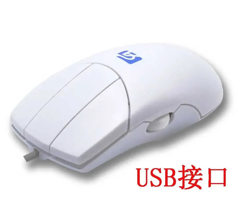 MiFuny Wired CAD Mouse — 1600 DPI, 3-Button Side Scroll, Ergonomic for Drawing & Modeling
