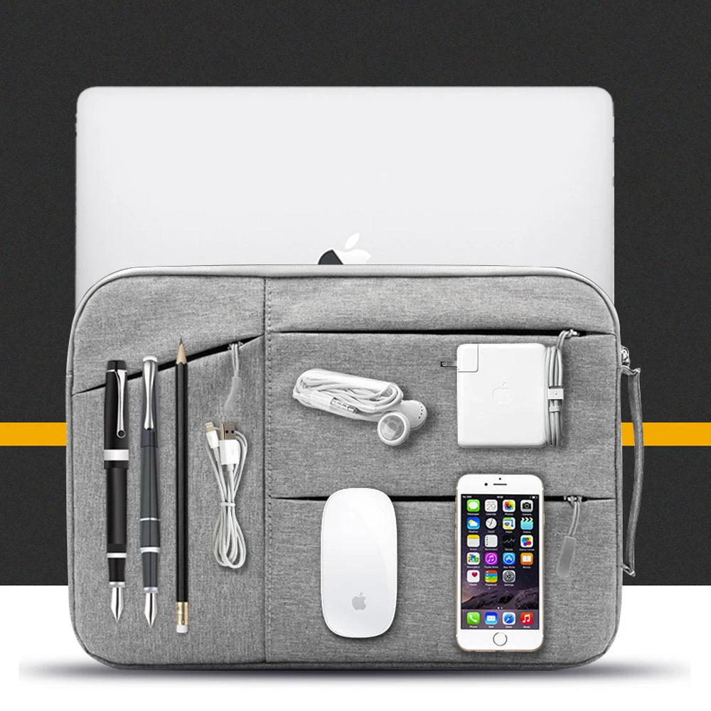 Waterproof Laptop Sleeve Bag – 12" to 16", Fits MacBook, Lenovo & More