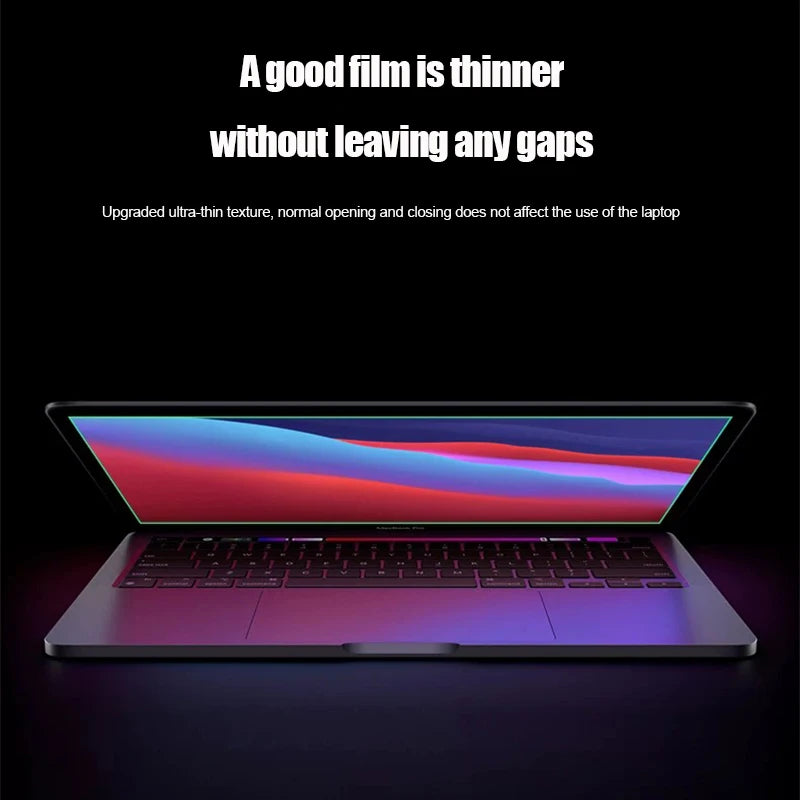 MacBook Screen Protector – Ultra-Clear Soft Film for Air & Pro 11–16"