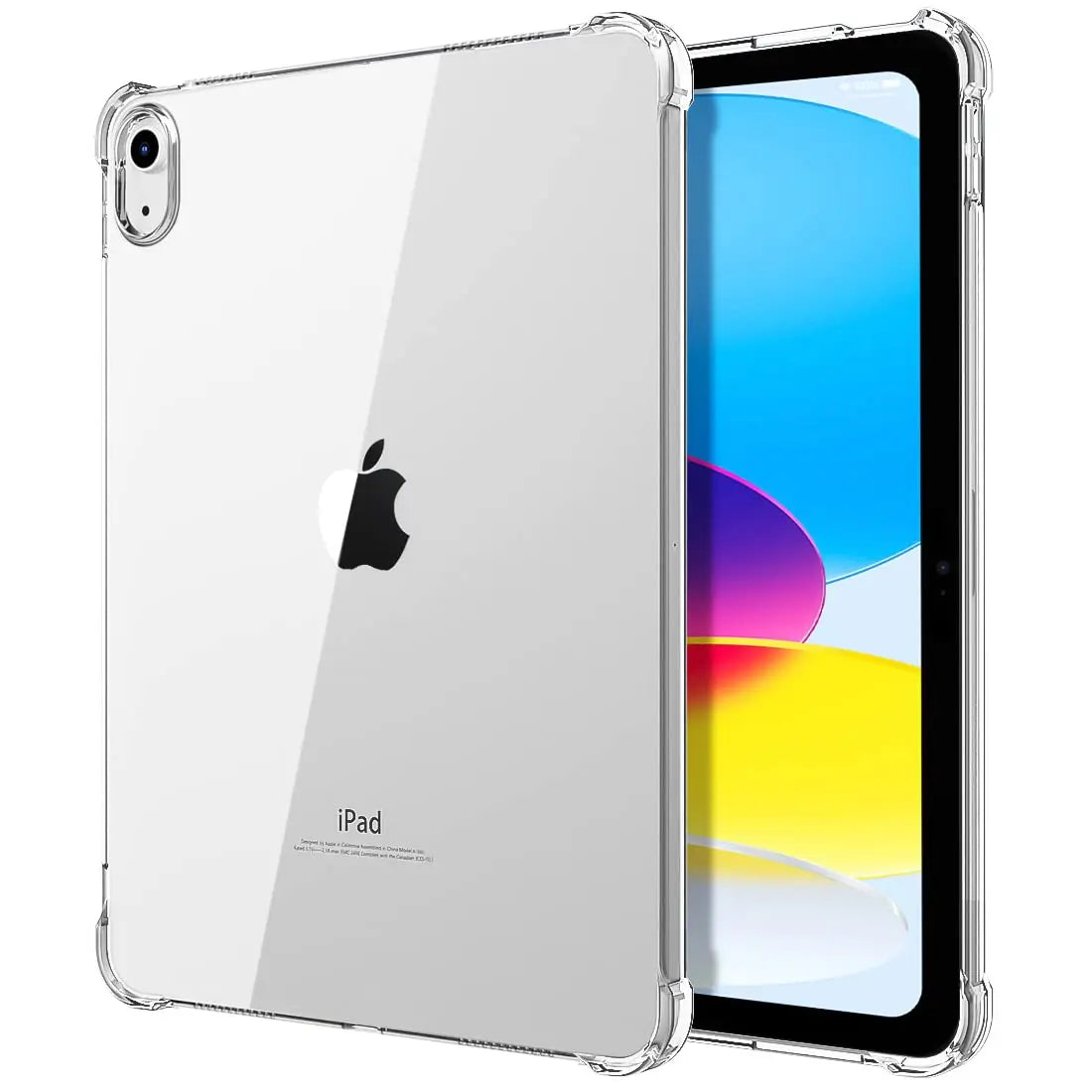 Shimmering Glitter iPad Case – Airbag Silicone, Fits iPad Air, Mini & Pro