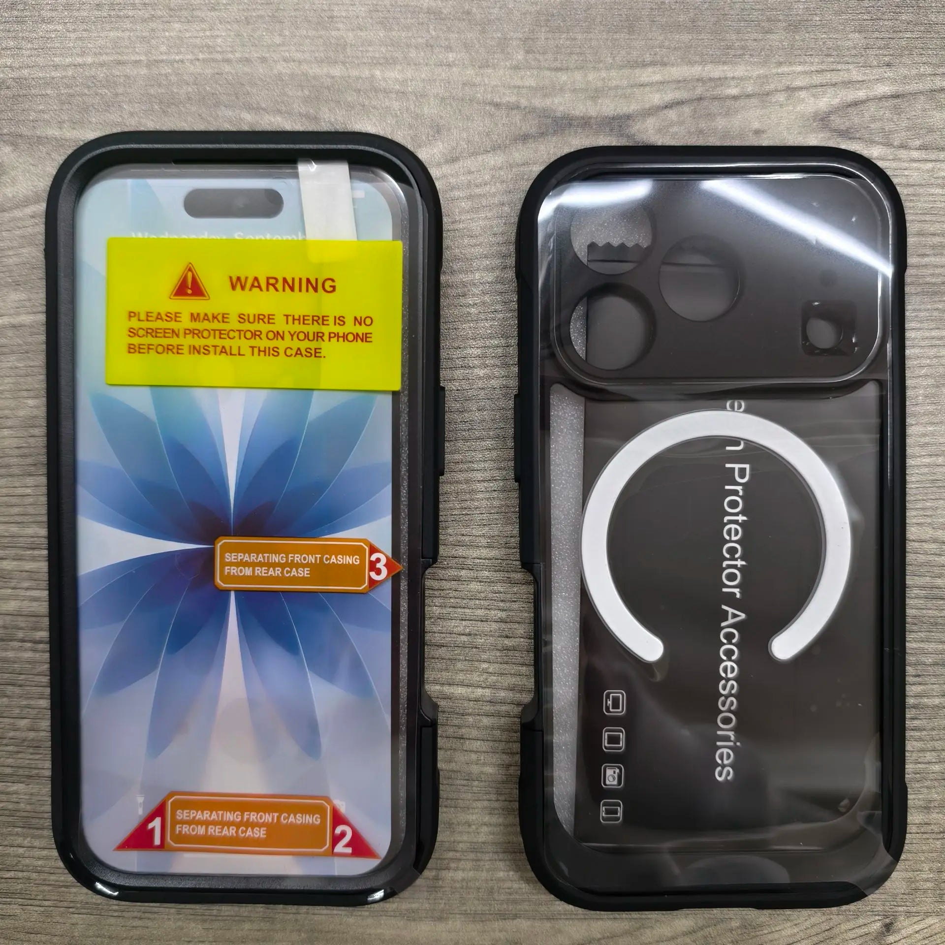 360° Full-Coverage iPhone Case — Shockproof for iPhone 14–17